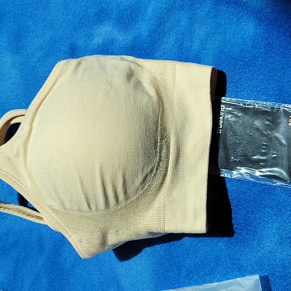 Lot Of 2 Truekind Daily Comfort Wirefree Shaper Bras - Size M - Picture 2 of 8